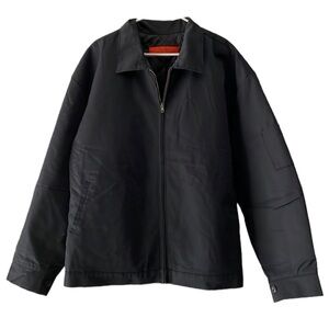 Red Kap NWOT workwear full zip black jacket